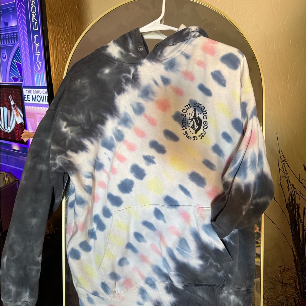 Volcom Multicolor Tie-Dye Sweatshirt
